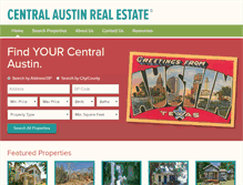 Tablet Screenshot of centralaustin.com